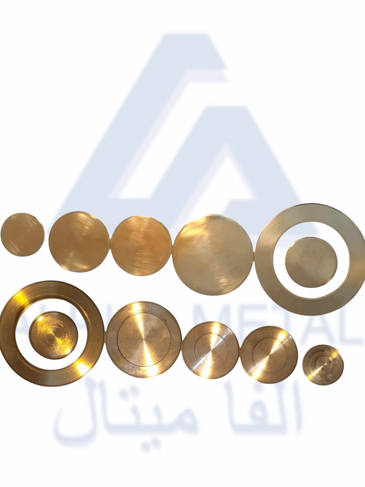 طقم عيون/شعلات بوتاجاز نحاس كاملة Brass Gas Stove Burner Set – Heavy Duty