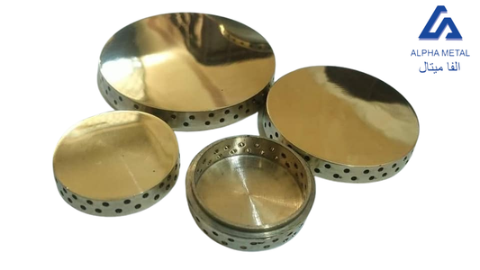 طقم عيون/شعلات بوتاجاز نحاس كاملة Brass Gas Stove Burner Set – Heavy Duty