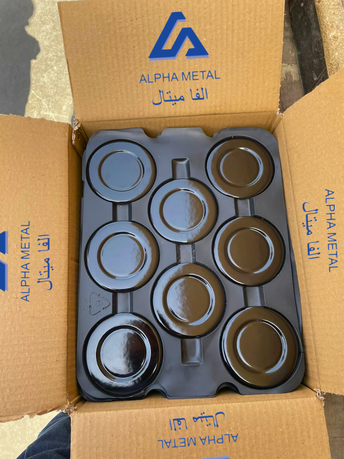 إناميلد  إغطاء شعلة بوتاجاز  Steel Gas Burner Cap – Heavy Duty