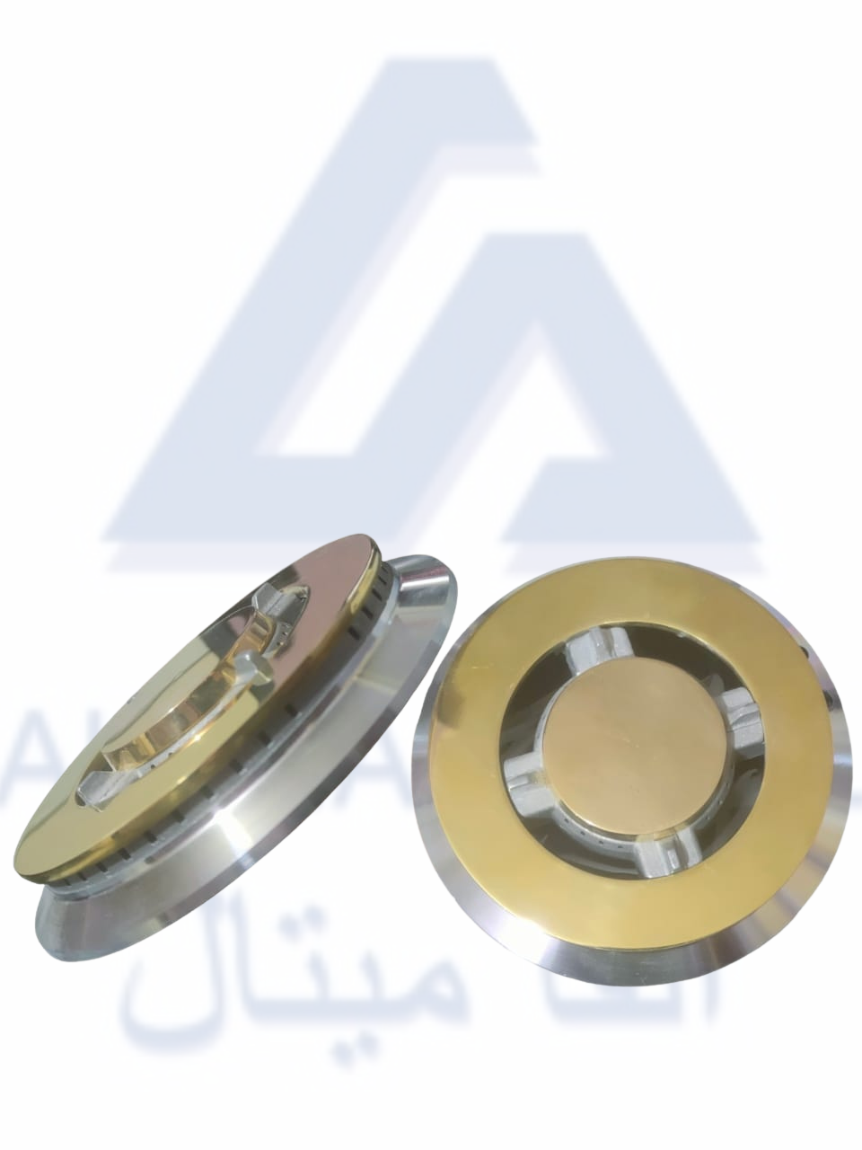 طقم عيون/شعلات بوتاجاز نحاس كاملة Brass Gas Stove Burner Set – Heavy Duty